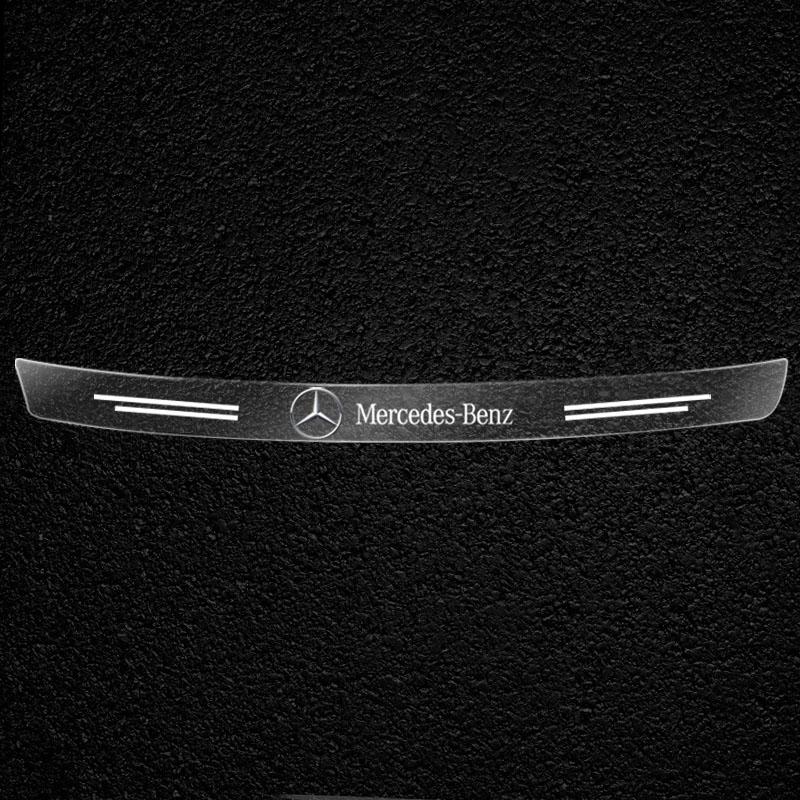 1 ks Průhledná ochranná nálepka na znak kufru auta Automobilové příslušenství pro Mercedes Benz W205 W177 W212 W213 W221 W220 W176 ML G63 E63 GT AMG