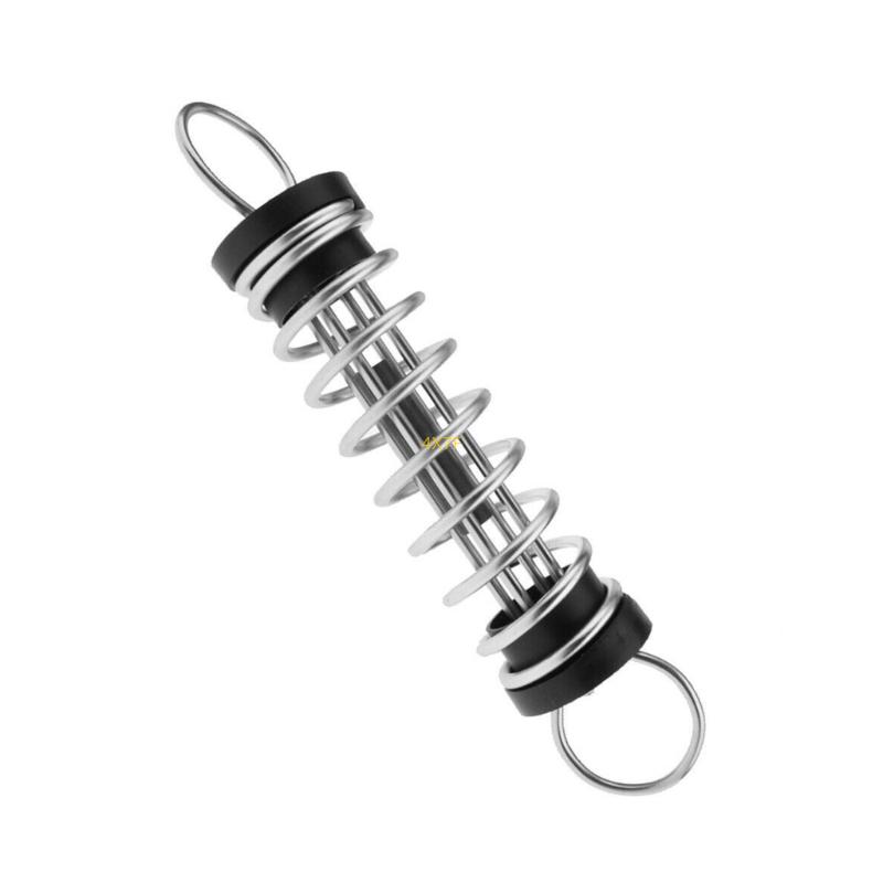 Marine Grade Mooring Spring With Rubber Pad Shock Dampener Spring Stainless Steel for Yacht/Anchors Mooring 12X470