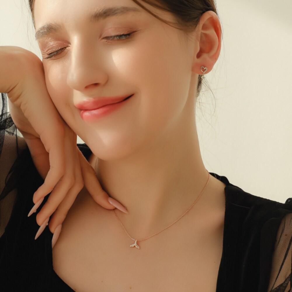 [92.5 Silver] Aster Halona 92.5 Silver Necklace+