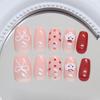 Cartoon Animal Polka Dot Bow Fashionable Girl Versatile Cute Short Removable Wearable Nail Art 30 Pieces