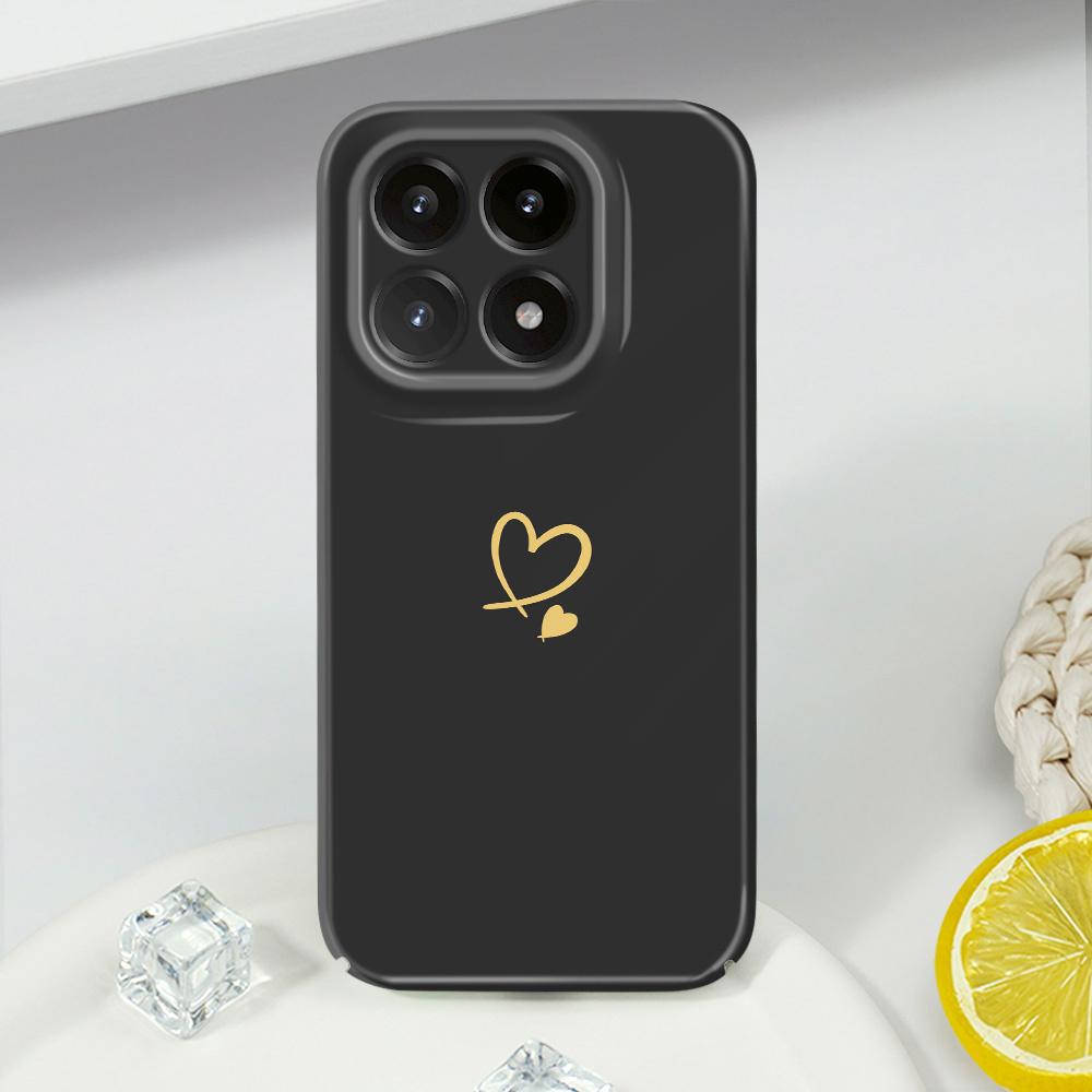 Simple Love Phone Case For Xiaomi 15 15T 14 14T Pro Film Hard Cover