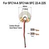 222322111     3 Stück/Set Kohlebürstenhalter Ersatzteile Für SFC14-A SFC14A SFC 22-A 22A Elektrowerkzeug Zubehör