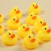 Squeeze & Squeak Vinyl Bath Duck: Interactive Yellow Toy for Boys & Girls