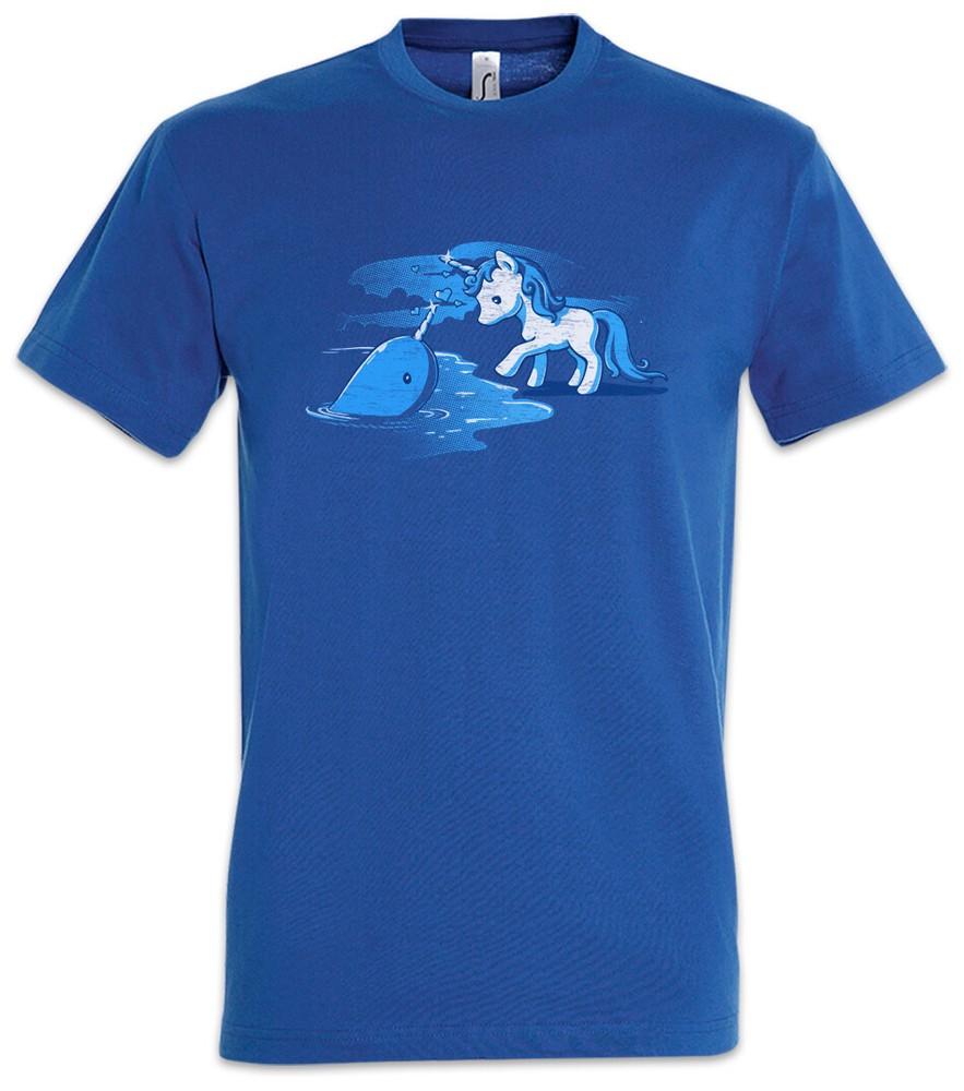Unicorn Unihorn T Shirt Narwhal Fun Fairies Horn Rainbow Whale Sailor Toon