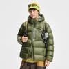 Li-Ning Outdoor CF Series Hooded Zipper Warm Comfortable Down Jacket Men Jacket AYMV161-2