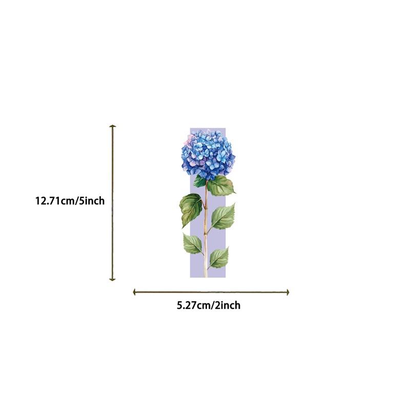 5/30PCS Fresh Spring Flower Bookmark for Pages Books Readers Handheld Creative Materials Stationery Supplies