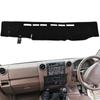 Black Dashboard Mat Specifically Designed For 70 76 78 79 Series 2009-2020 Car Interior Dashboard Cover Carpet