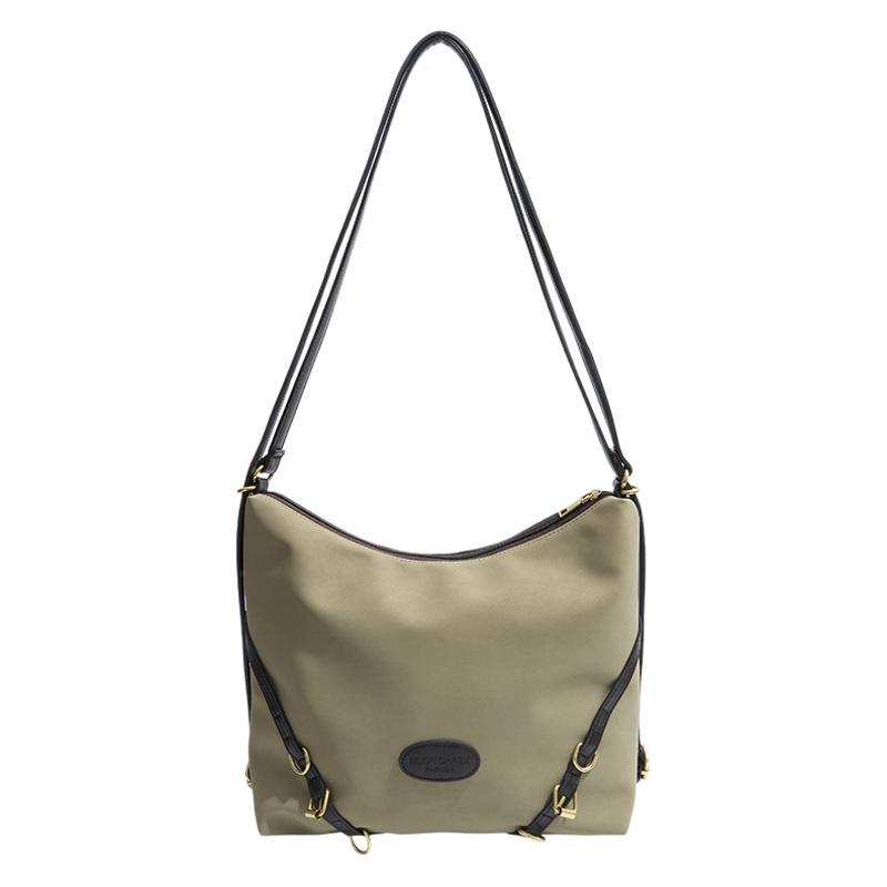 Large-capacity commuter bag women's 2025 new autumn and winter retro fashion pleated tote bag premium texture backpack