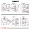 2pcs,2D plane printing Minimalist Curtains Hospital Medical Polyester Fabric (without rod) Home Decor Ldeal for Living Room &