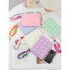 Cute Girl Cosmetic Bag Hand-held with Zipper Makeup Bags Multipurpose Travel Toiletry Wash Bags Women Wallet Mini Pouch