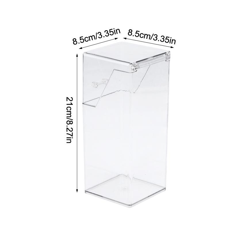 Transparent Desktop Cosmetics Storage Box With Lid Large-Capacity Facial Mask Box Lipstick Boxacrylic Dust-Proof Jewelry Box