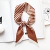 small silk scarf simple stripe women's for Women, Aesthetic Hairband , Daily Party Holiday Gift Trendy