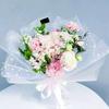 1 Piece of Decorative Holiday Packaging Flower Shop Gift Snow Dot Bag Flower Mesh Christmas DIY Handmade Romantic