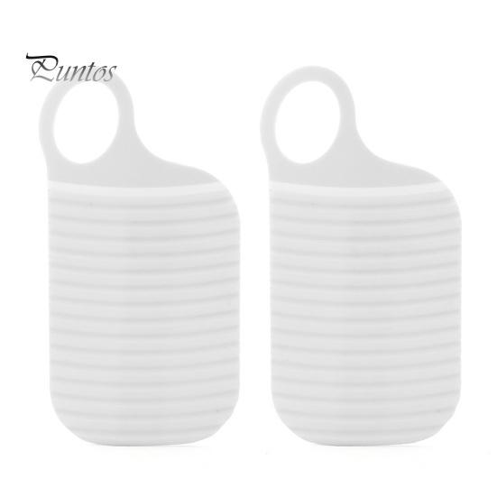 Plastic Washboard for Laundry Portable Mini with Convex Points, Compact Non-Slip Scrub Small Board Board, Hand-held Supplies Collars Cuffs Socks