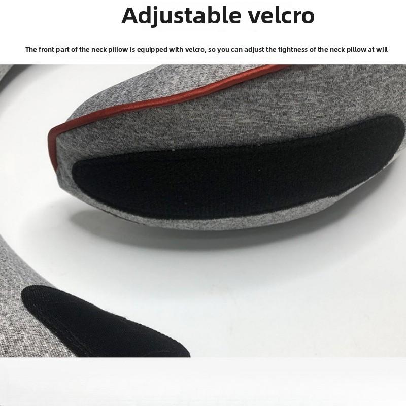 Memory Foam Travel Pillow U-Shaped Neck Support Ergonomic Breathable Lightweight for Airplane Car Office Home Men Women