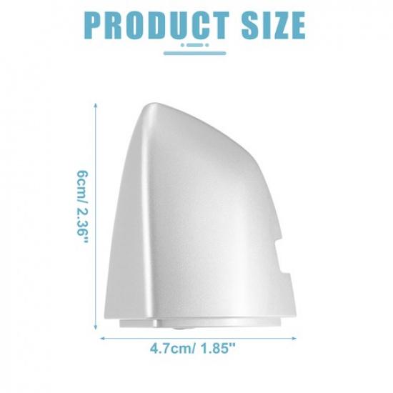 Front Left Side Exterior Door Handle Cover ONE  for VW Jetta Silver Tone