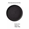 Ruhan Nordic Matte Black Dinner Plate