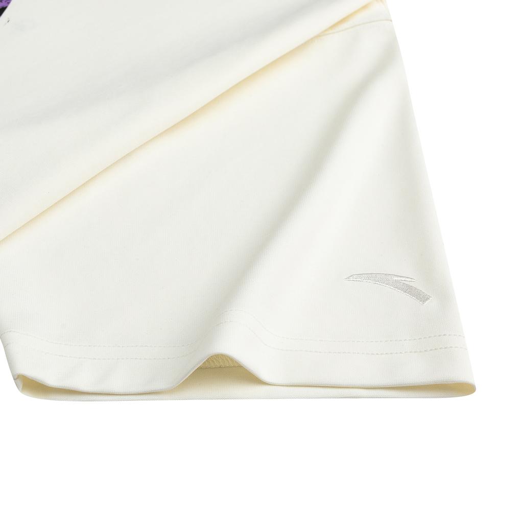 Anta Kyrie Series Basketball Splash Style Classic Simple Comfortable Casual Round Neck Pullover Loose Short Sleeve T-Shirt Unisex Tops 172621109-1