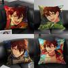1pc Chiaki Morisawa Pillow Case Fashion Square Pillowcase Bedroom Sofa Room Ins Decoration Leisure