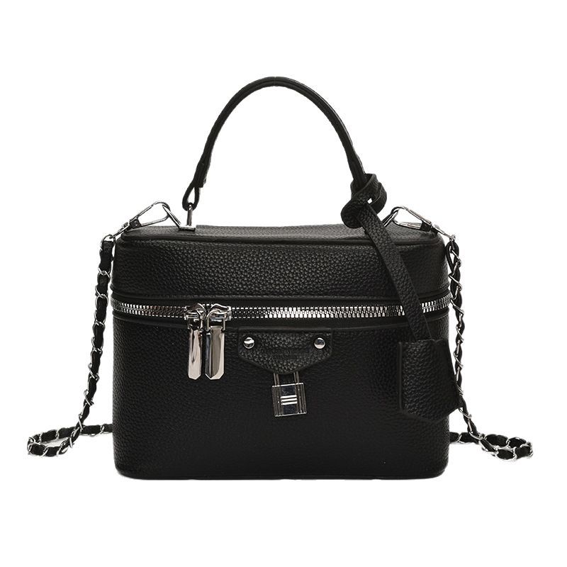 Fashion niche bag women's 2025 new trendy Korean version simple crossbody bag women's hand-held versatile box bag