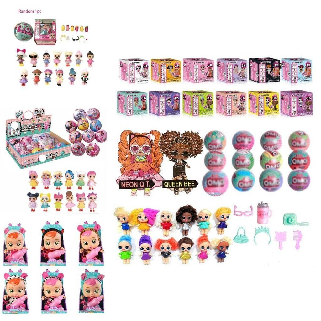Lol Surprise Eier Puppen Omg Mystery Blind Box Figur Für Mädchen Mit Einzigartigem Zubehör Und Lustigen Themen