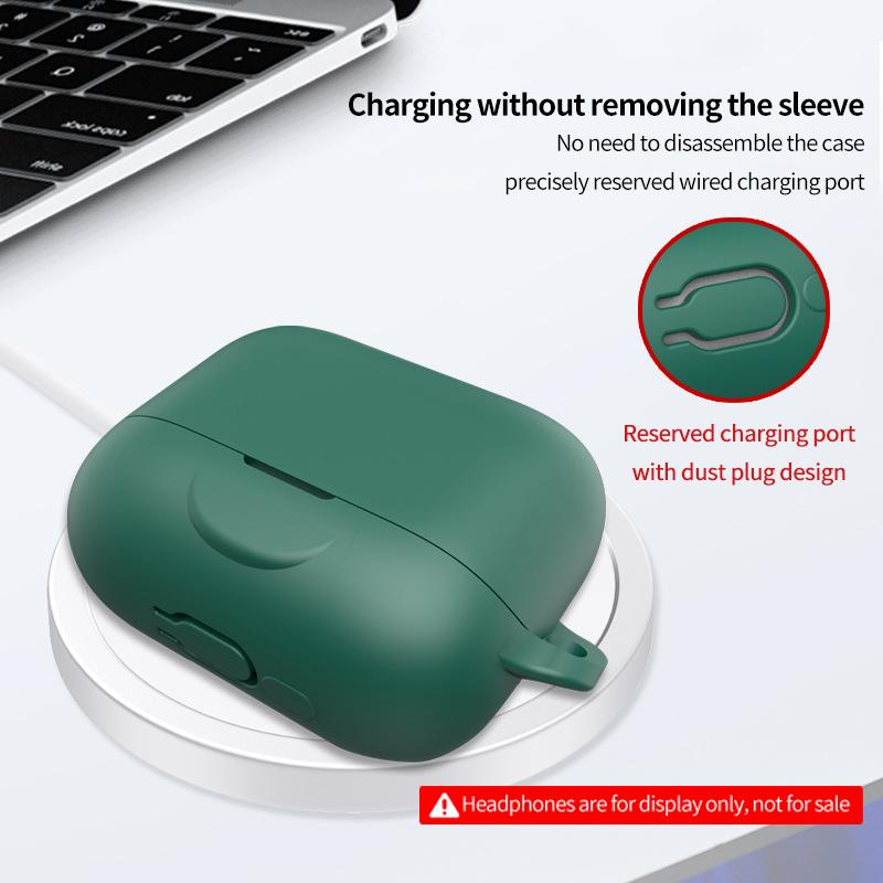 High Quality Silicone Shockproof bluetooth Headphones case for EarFun Air Pro 4+ Protective Case