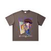 260 GSM Double Yarn 32 Count 100% Cotton Dragon Ball V10 Arale Print Unisex Heavy Cotton T Shirt