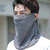 Summer Uv Protection Outdoor Neck Wrap Cover Sports Sun Protection Ice Silk Mask Face Cover Neck Wrap Cover Sunscreen Face Scarf
