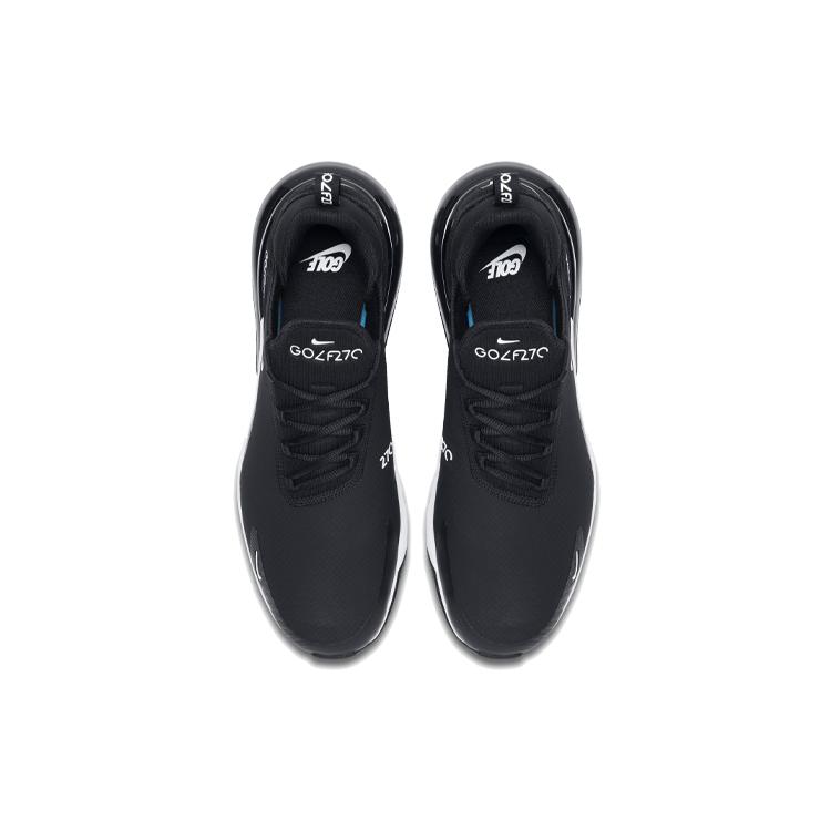 Nike Air Max 270 Golf 'Black White' (Unisex) Black / White / Hot Punch Running Shoes CK6483 001