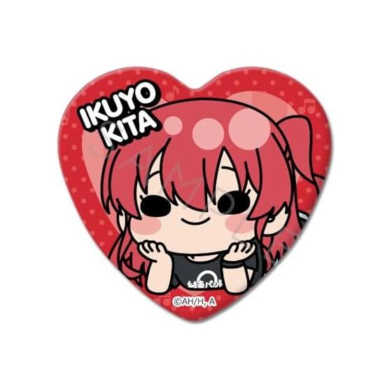 Bocchi the Rock! Anime Vol. 5 Ikuyo Kita Heart-Shaped Can Badge