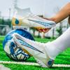 Foreign trade large size high top football shoes men's and women's sports football shoes broken nails college students football game training shoes