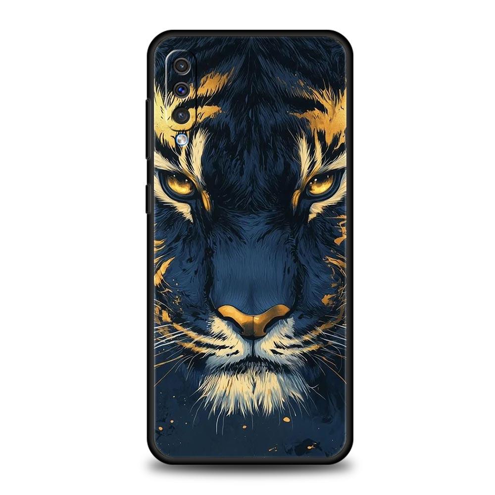 Cool Animal Tiger Lion Phone Case For Samsung A56 A36 A26 A54 A52 A24 A14 A50 A72 A70 A06 A12 A22 A34 A42 A32 A04s A16 5G Cover