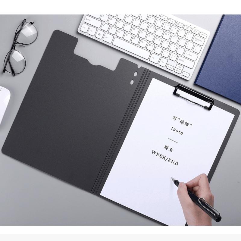 Document Organiser Clipboard Standard Size Flipping Clipboard 9.25x12.59Inch File Organiser with Writing Board