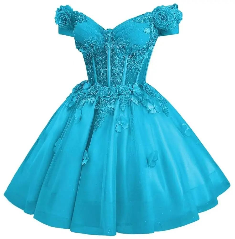Evening Dress Women's 1011 New One-word Shoulder Celebrity Temperament Host Dress Piano Vocal Art Test Skirt