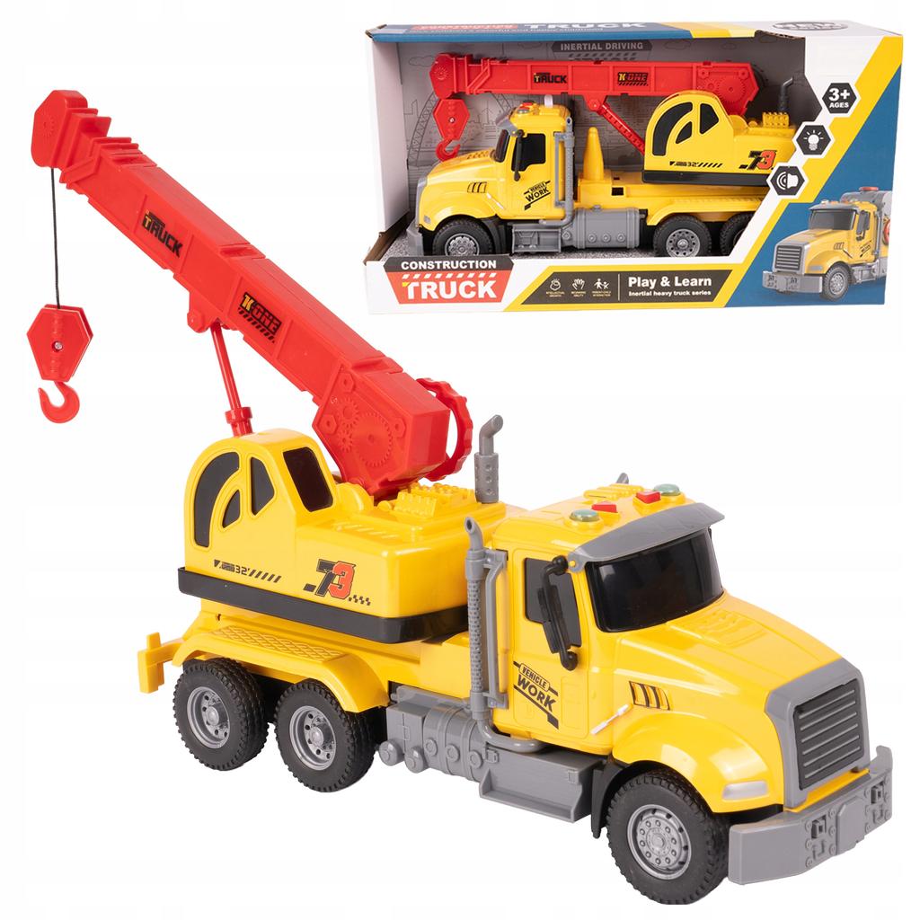 [PACZB] Truck with Crane and Hook LED Sound Z3060