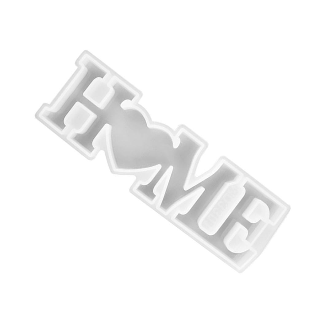 

1PC DIY Handmade Crystal Epoxy Resin Mold Whole Board Digital Letter For Resin Jewelry Making Home Decoration home mould