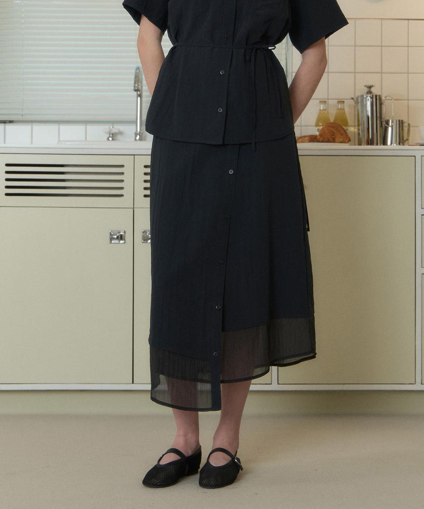 Jucy Judy Button-Up Skirt Jzsk321G