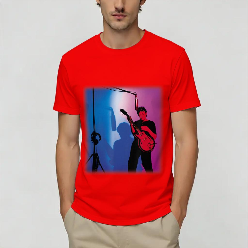Vintage Paul McCartneys TShirts for Unisex Leisure Pure Cotton Tees Crew Neck Short Sleeve T Shirt Gift Idea Clothing