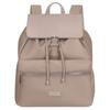 Zalia 3.0 13L Silver Hardware Magnetic Buckle Closure Polyester Backpack Unisex Backpack Gray Pink KM4-10013