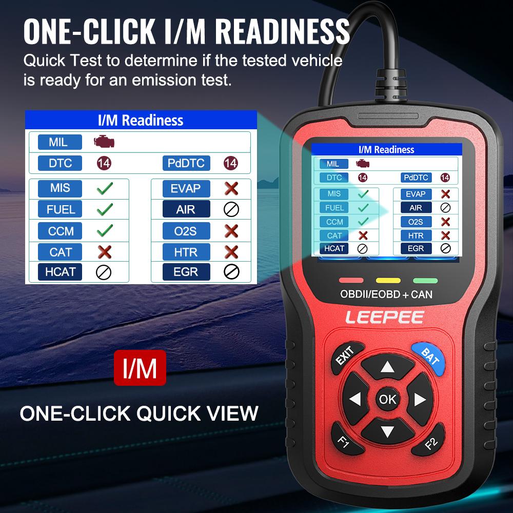 Car Diagnostic Tools Check Engine System L680 Cloud Print Car OBD2 Code Reader Universal OBD II EOBD Scanner Battery Tester