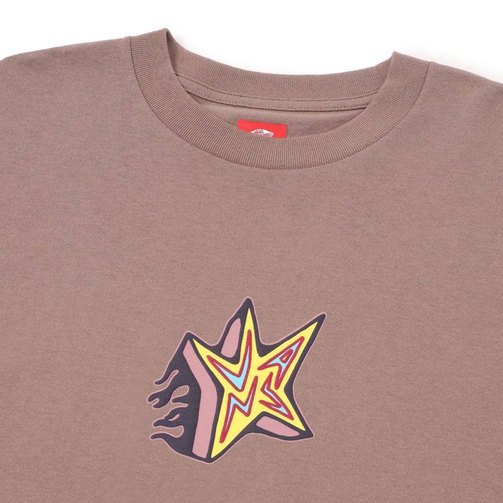 Vans M Skate Star Ss Tee Vn000jd4chg Deep Taupe