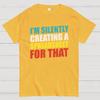 Spreadsheet - I'm Silently Creating A Spreadsheet For That Cotton Summer Casual Cool Loose T-Shirt