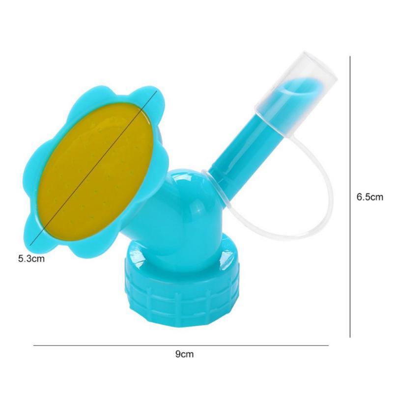1pcs Water Cans Sprinkler Nozzle Shower Head Watering-Cans Flower Waterers-Bottle Plant Plastic Portable 2-In-1 Drop