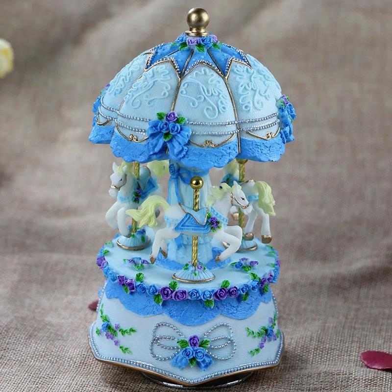 DurableCarousel Music Box Music Box Creative Christmas Birthday Gift Girls Girls Children