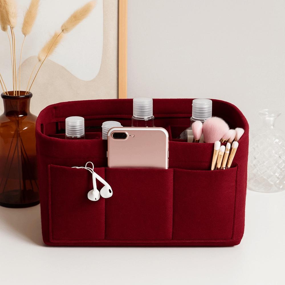 Multi Portable Size Travel Tote Bag Divider Lightweight Storage Pouch  Toiletry Storage
