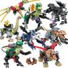 Tyrannosaurus Jurassic War Mecha Model Building Blocks City Dinosaur Robot Park Brick Figures Toys Children Boys Gift