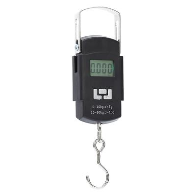 Digital Hanging Electronic Hanging Portable Digital with Tare for and Black Scale, Scale, 10g-50kg, Precision, Scale, Lightweight, Function, Fishing,