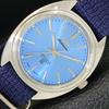 HMT AUTHENTIC INDIAN MENS HAND-WINDING SKY BLUE DIAL WRIST WATCH A426484-2