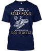 USS NIMITZ CVN 68 Tee T-Shirt Made In the USA Size S To 5XL Unisex T-Shirt