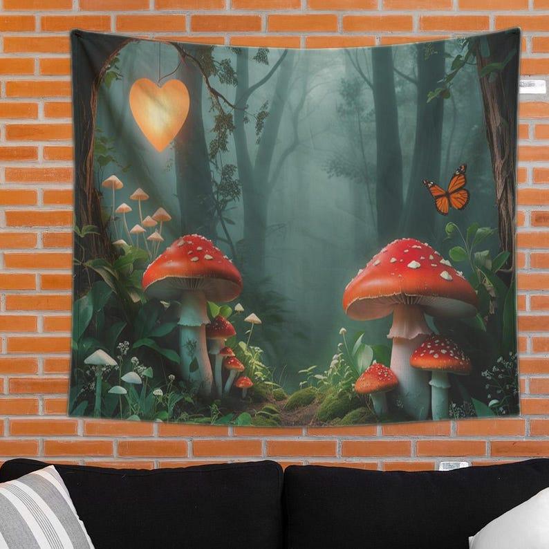 Fairy Tale Wonderland tapestry 75x100 чёрный